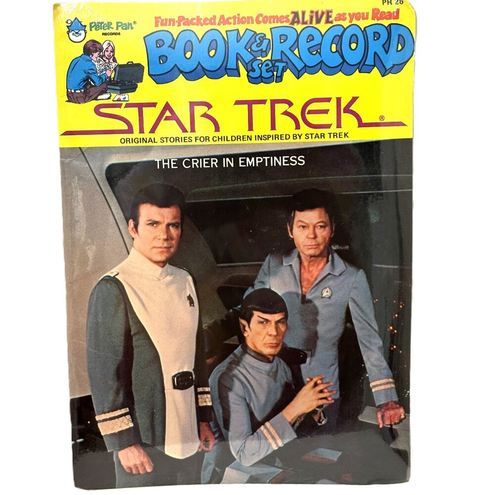 Star Trek The Crier in Emptiness 1979 Paramount Pictures Books & Record Set NWT